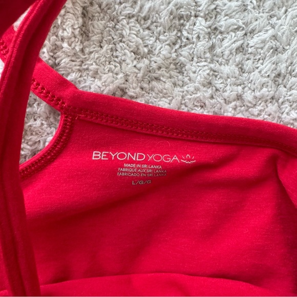 Spacedye Slim Racerback Cropped Tank - Picture 2 of 3